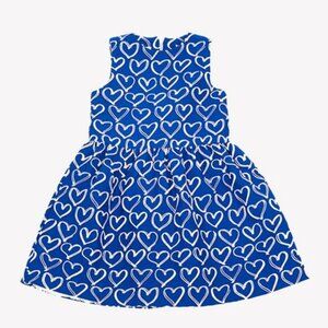 Aubrey Blue Heart Dress Florence Fancy Valentine's Day size 10